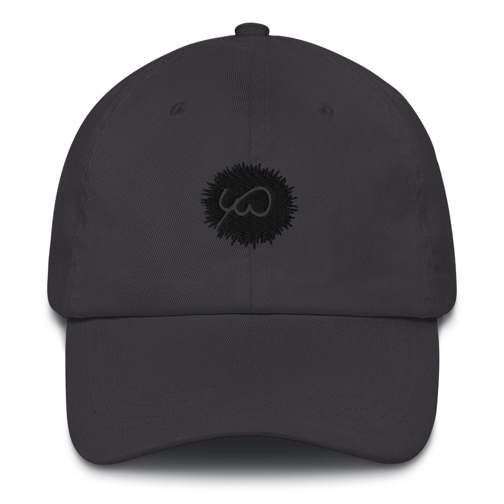 Black Cap- Front Design with an Black Embroidery of Uniwari Logo- Back Design with an Black Embroidery of Uniwari Logo